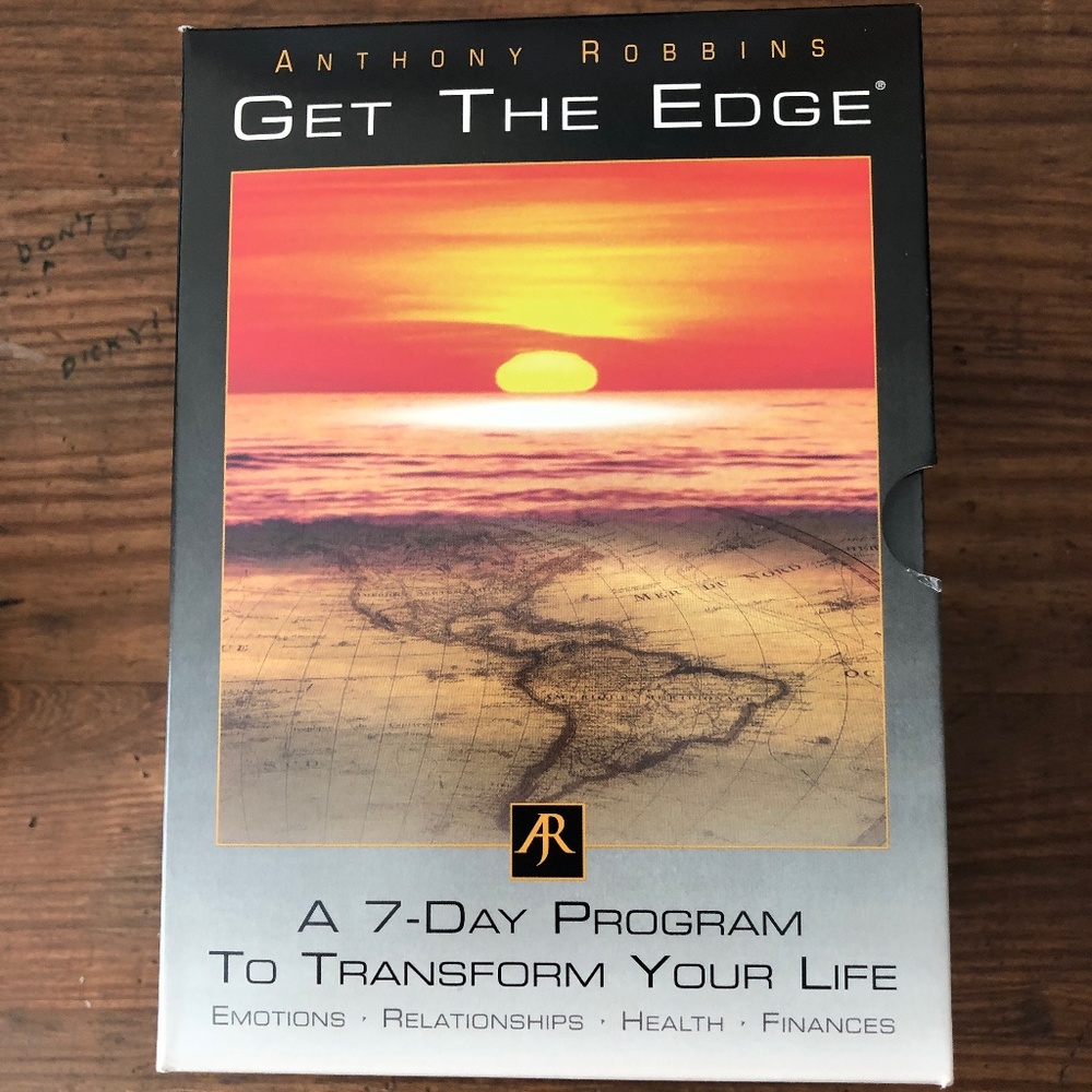 Anthony Robbins: Get The Edge-- 7 Day NEW CD set